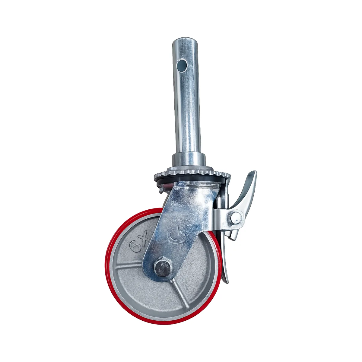 Rueda para andamio con espigo